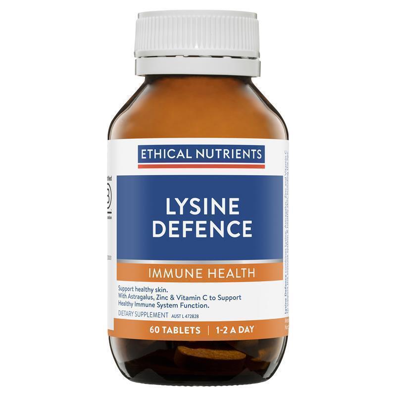 Load image into Gallery viewer, Ethical Nutrients Lysine Defence 60 Tablets NEW
