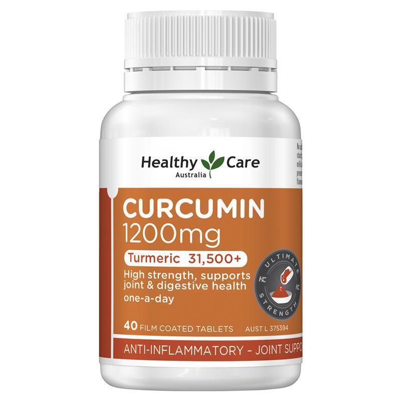 Load image into Gallery viewer, Healthy Care Curcumin 1200mg 40 Tablets
