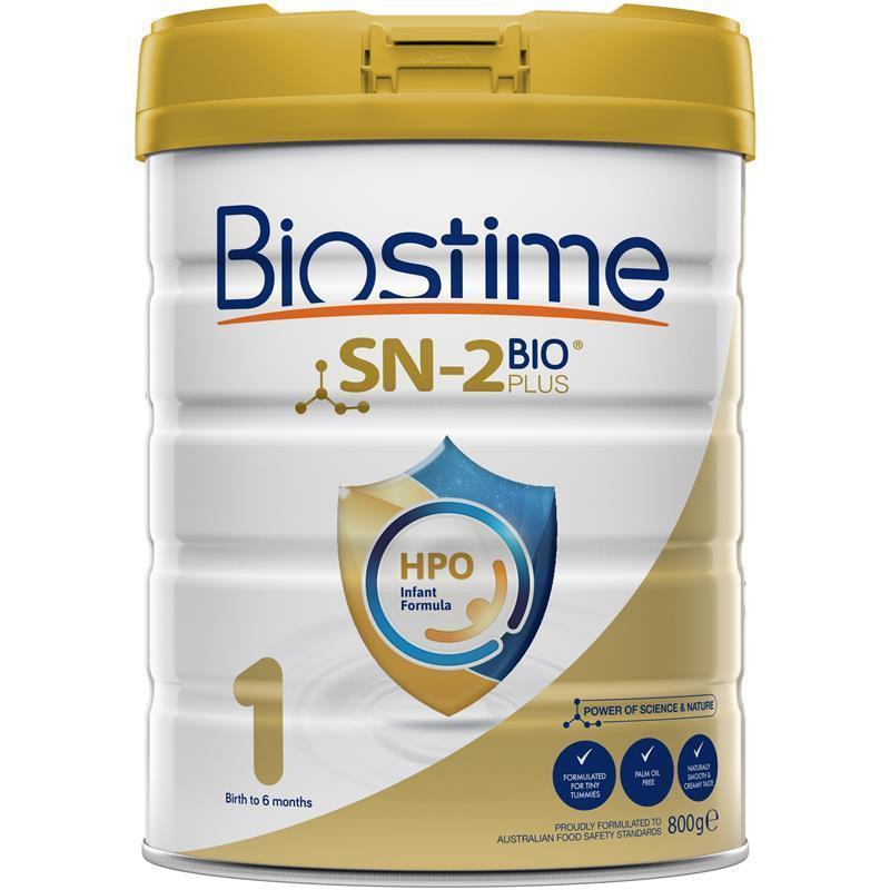 Load image into Gallery viewer, Biostime SN-2 BIO PLUS HPO Infant Formula Stage 1 800g
