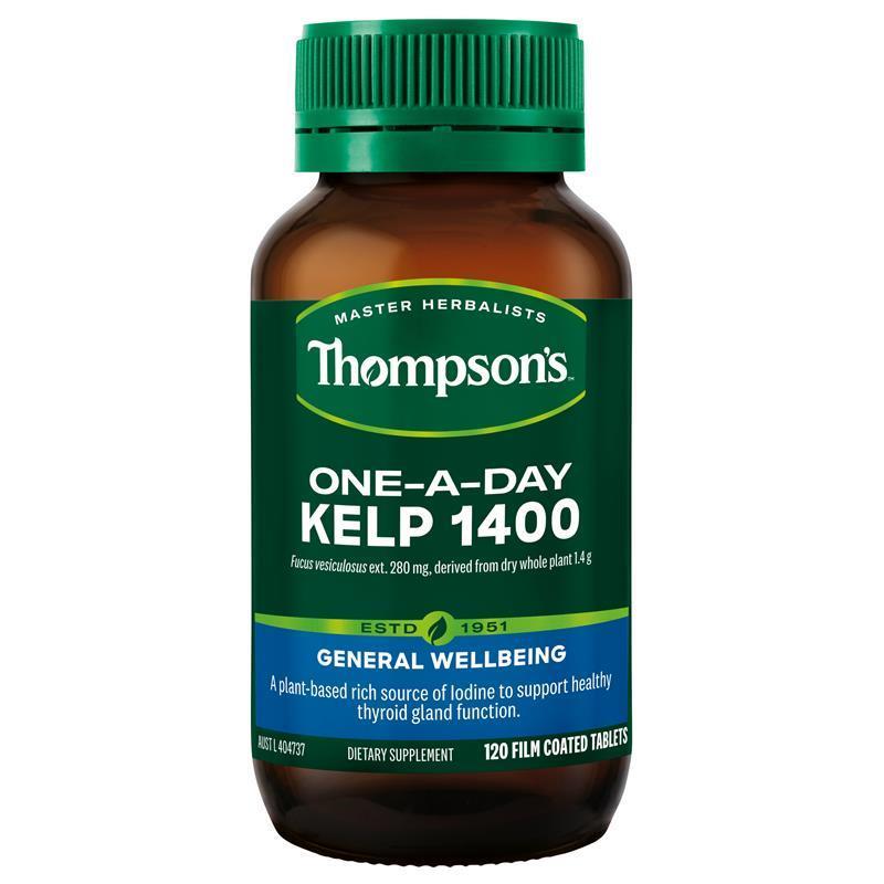 Load image into Gallery viewer, Thompson's Kelp 1400mg 120 Tablets
