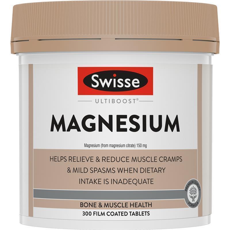 Load image into Gallery viewer, Swisse Ultiboost Magnesium 300 Tablets Exclusive Size
