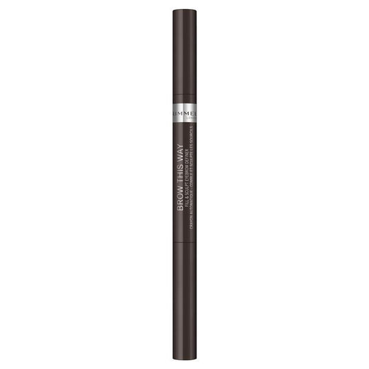 Rimmel Brow This Way 2 in 1 Fix & Sculpt Dark Brown