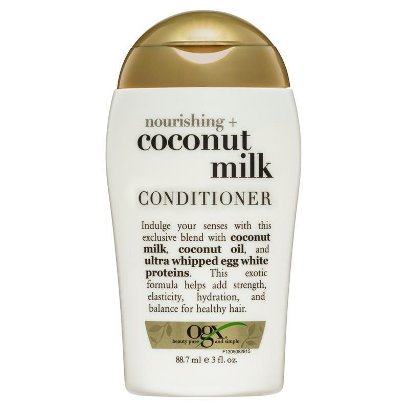 Load image into Gallery viewer, Ogx Nourishing + Hydrating Coconut Milk Conditioner For Dry Hair 88.7mL
