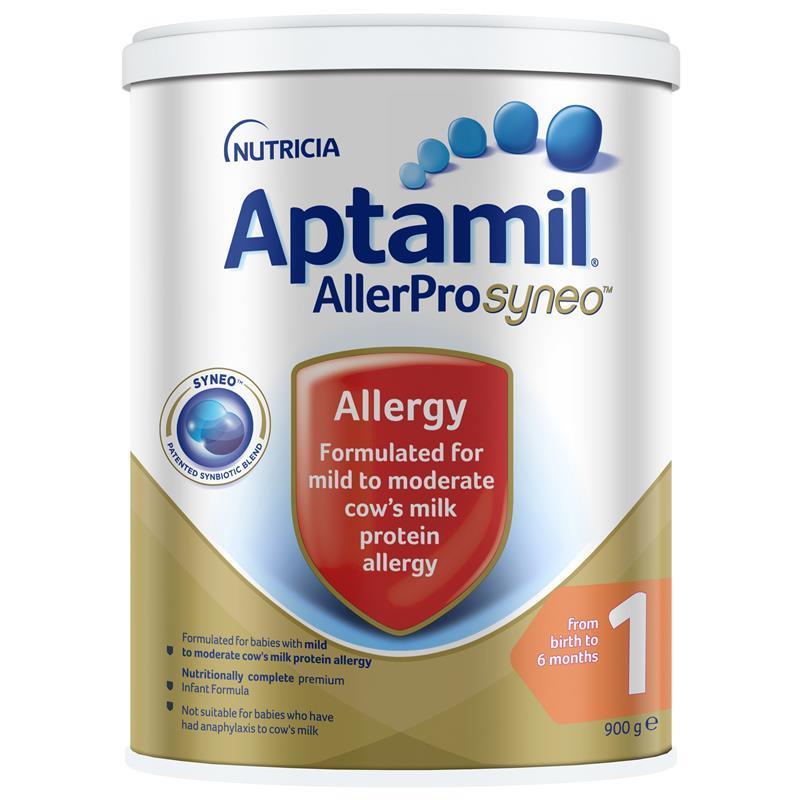 Load image into Gallery viewer, Aptamil AllerPro Syneo 1 Allergy Premium Baby Infant Formula From Birth to 6 Months 900g
