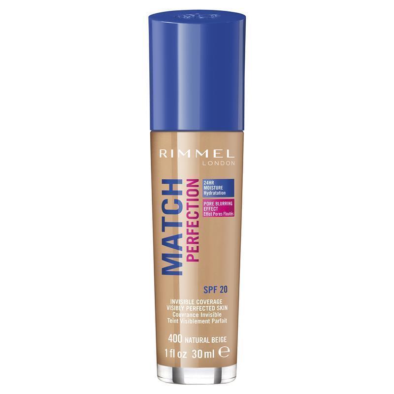 Load image into Gallery viewer, Rimmel Match Perfection 400 Natural Beige
