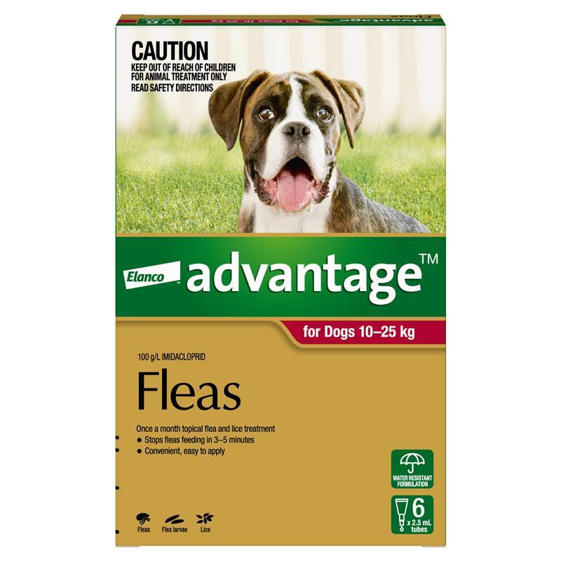 Load image into Gallery viewer, Advantage for Dogs 10 - 25 kg 6 pack
