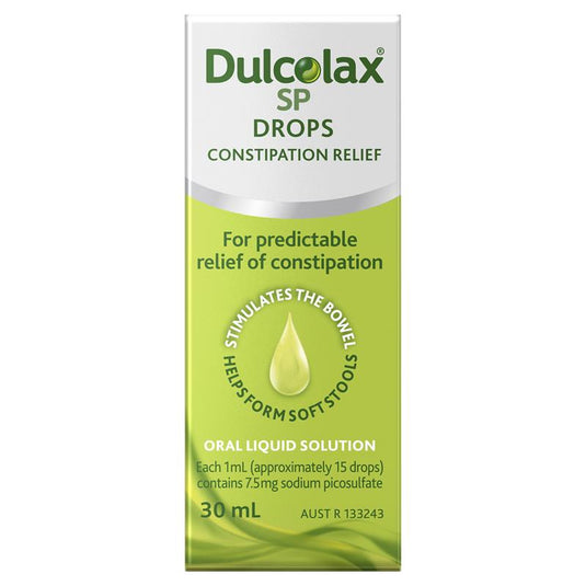 Dulcolax Laxatives Liquid SP Drops for Constipation Relief 30mL