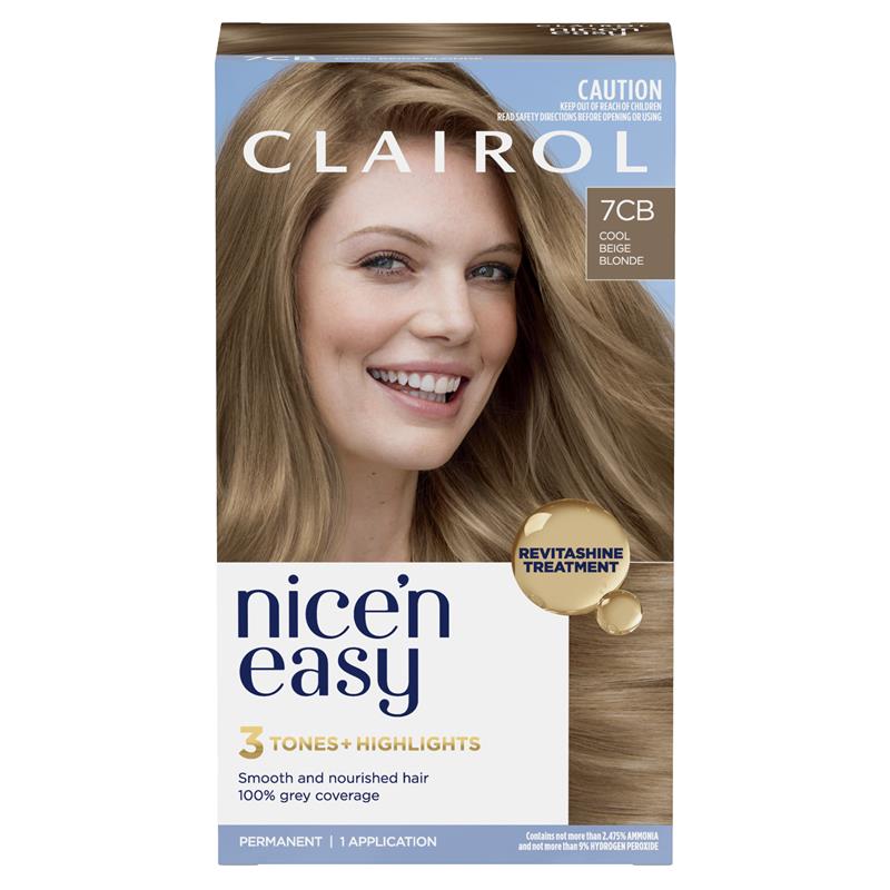 Load image into Gallery viewer, Clairol Nice N Easy 7CB Dark Champagne Blonde Permanent Hair Colour
