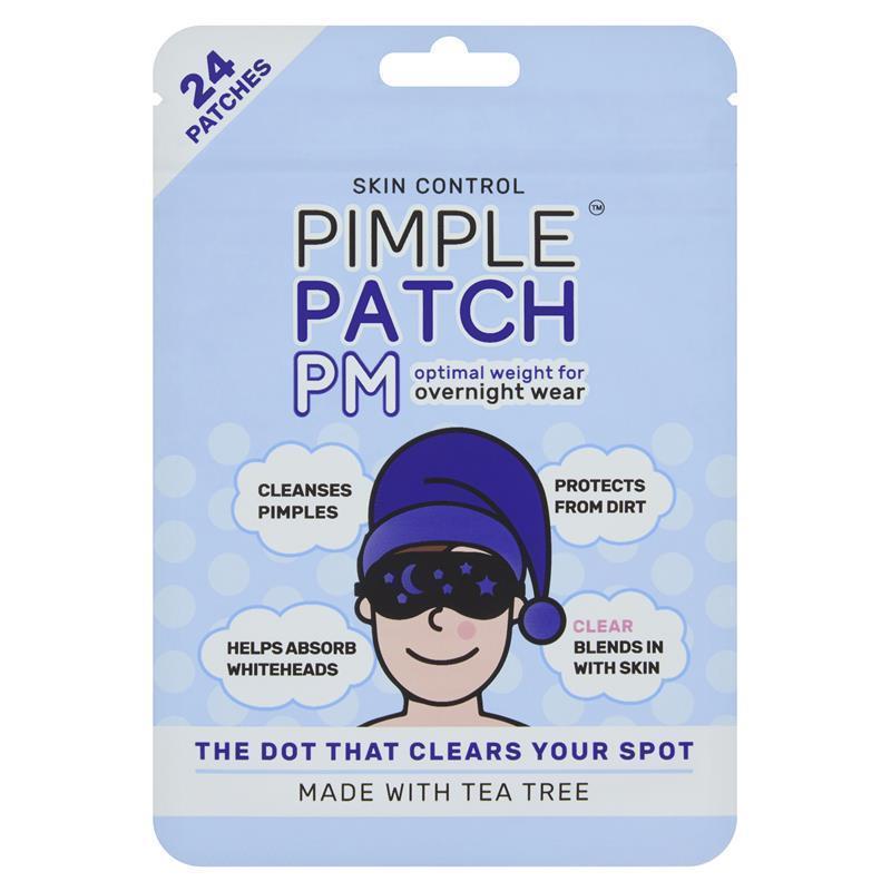 Load image into Gallery viewer, Skin Control Pimple Patches PM Overnight Wear 24 Patches
