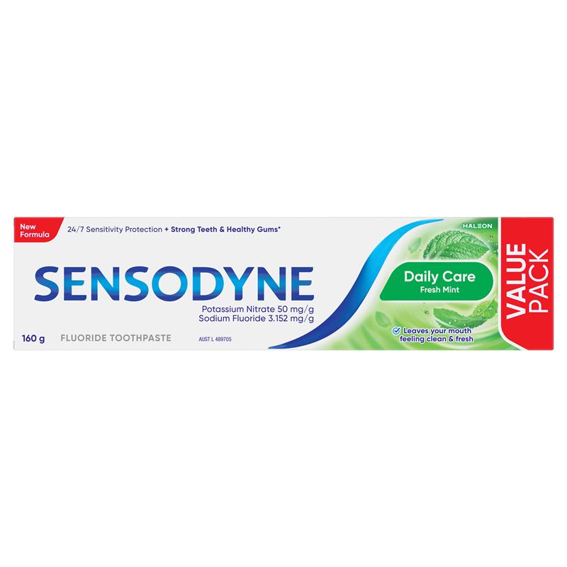 Load image into Gallery viewer, Sensodyne Sensitive Teeth Daily Care Toothpaste 160g (Exclusive Size)
