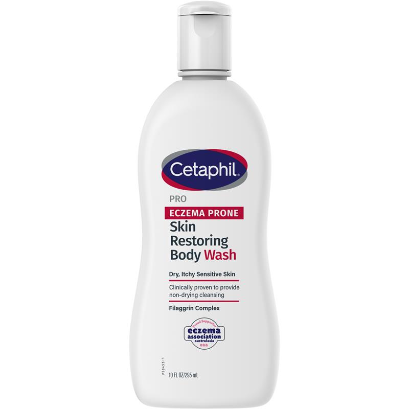 Load image into Gallery viewer, Cetaphil Pro Eczema Prone Skin Restoring Body Wash 295ml
