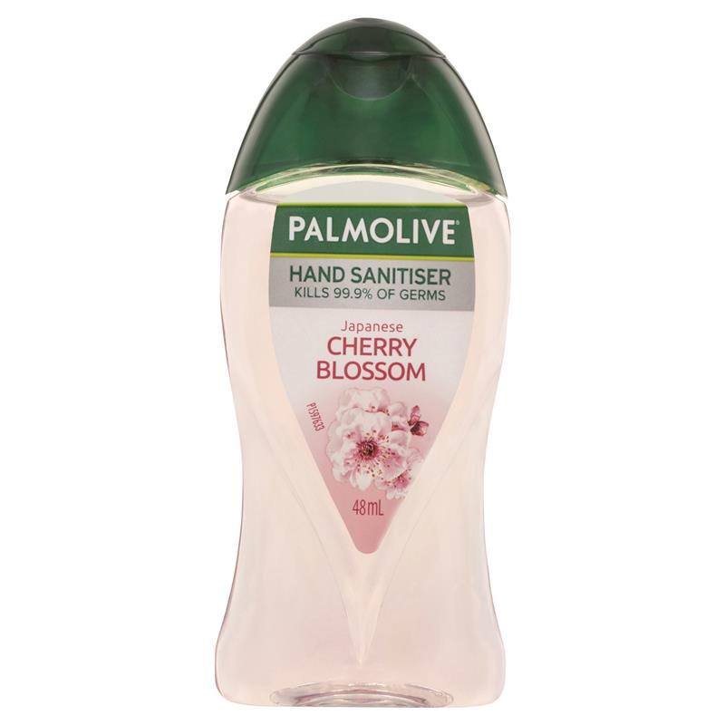 Load image into Gallery viewer, Palmolive Non-sticky Hand Sanitiser Japanese Cherry Blossom 48mL
