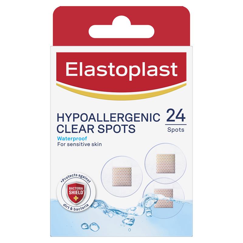 Load image into Gallery viewer, Elastoplast Sensitive Transparent Hypoallergenic Spot 24 Spots
