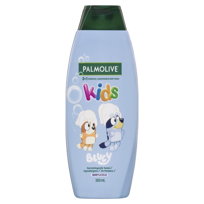 Load image into Gallery viewer, Palmolive 3 in 1 Kids Bluey Shampoo Conditioner &amp; Body Wash
