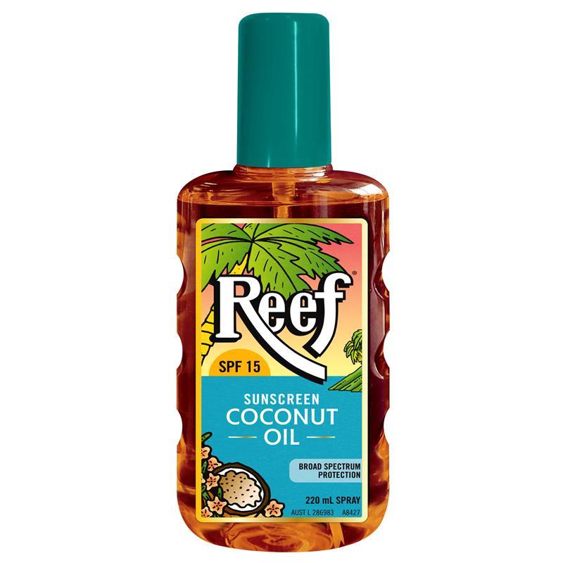 Load image into Gallery viewer, Reef Coconut Oil SPF 15+ Moisturising Oil Spray 220ml
