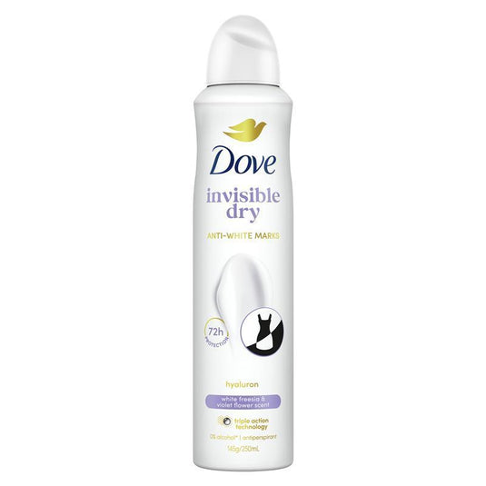 Dove Women Advanced Care Antiperspirant Aerosol Invisible Dry 250ml