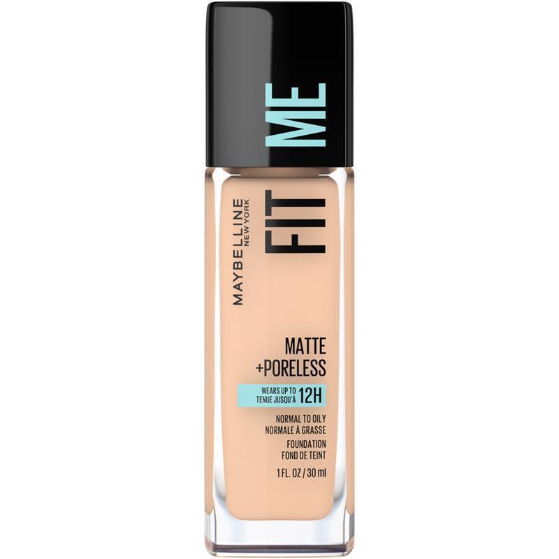 Load image into Gallery viewer, Maybelline Fit Me Matte &amp; Poreless Mattifying Liquid Foundation - Soft Sand 124
