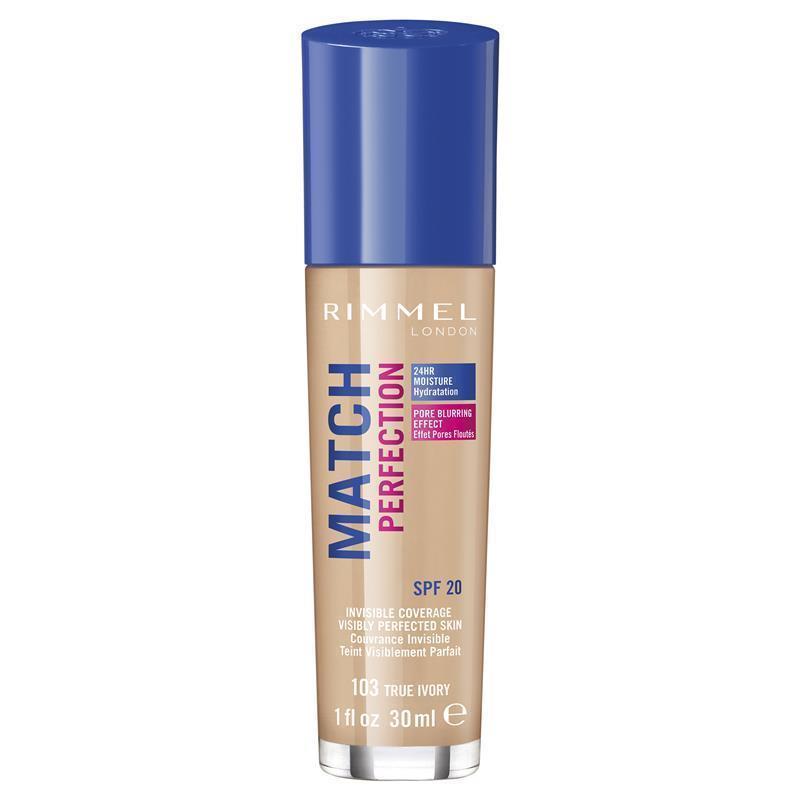 Load image into Gallery viewer, Rimmel Match Perfection 103 True Ivory
