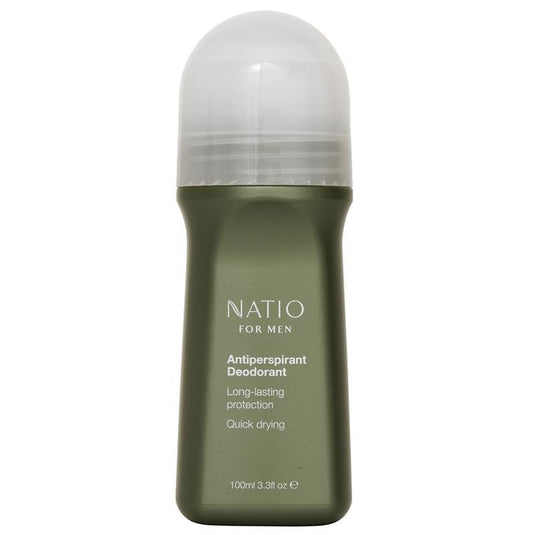 Natio for Men Antiperspirant Roll On Deodorant 100ml