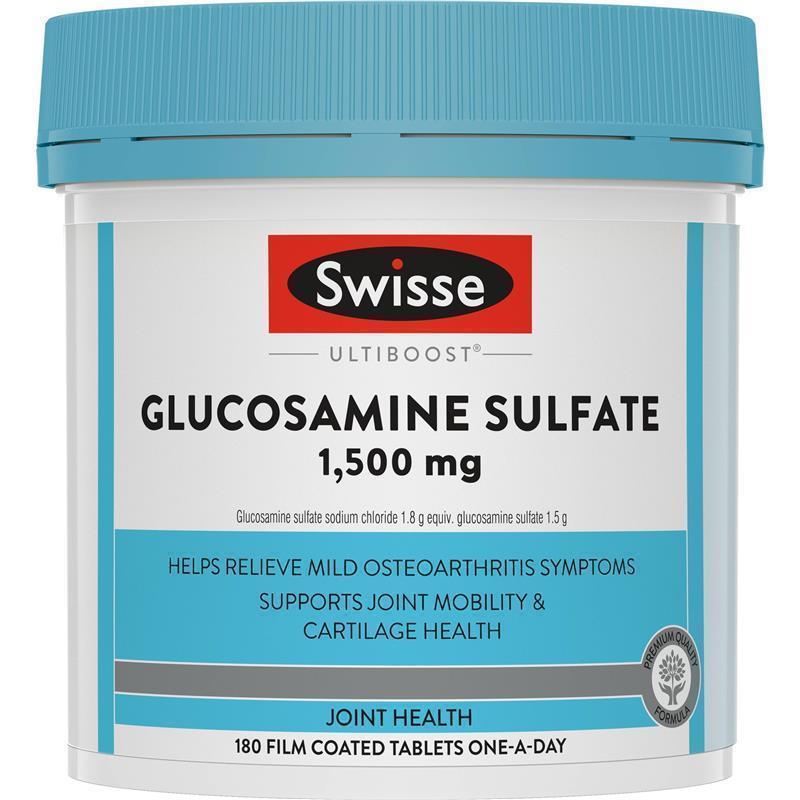 Load image into Gallery viewer, Swisse Glucosamine Sulfate 1500mg 180 Tablets
