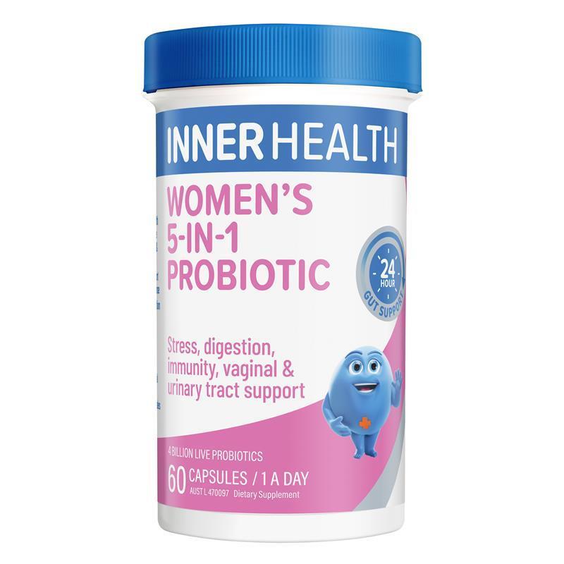 Load image into Gallery viewer, Inner Health Women's 5-in-1 Probiotic 60 Capsules
