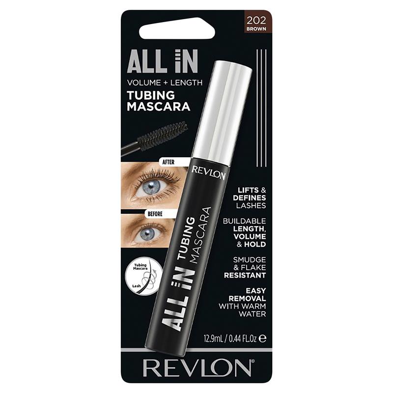 Load image into Gallery viewer, Revlon All In Tubing Mascara Brown

