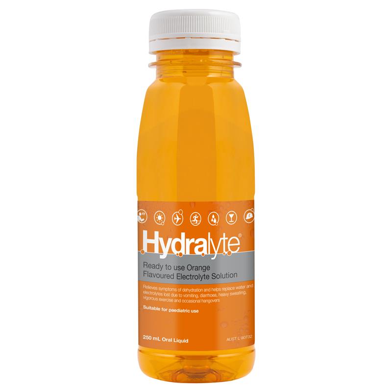 Load image into Gallery viewer, Hydralyte Ready To Drink Orange 250ml Solution
