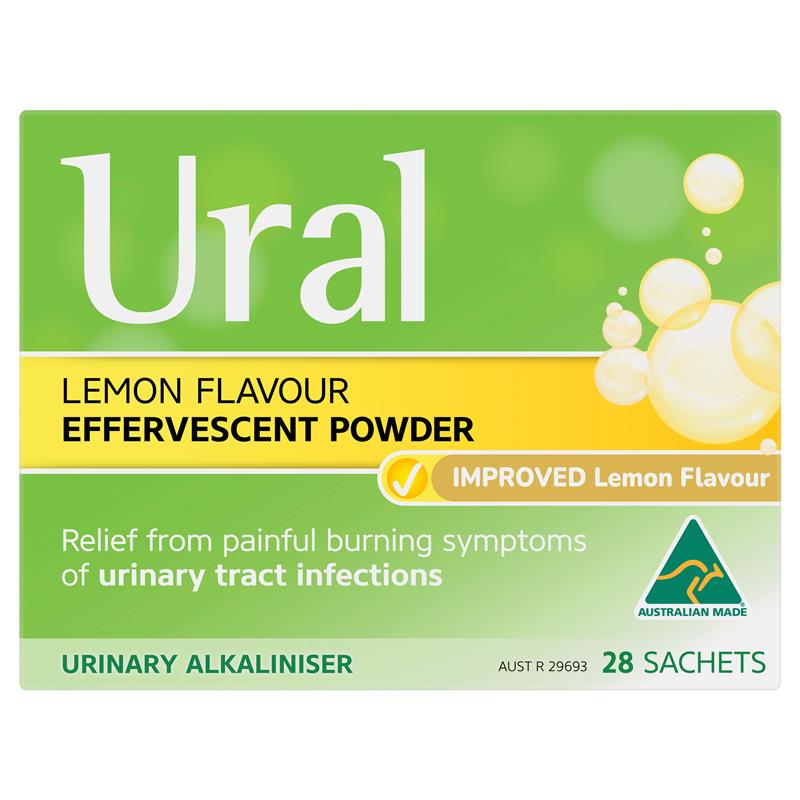 Load image into Gallery viewer, Ural Effervescent Powder Lemon 28 Sachets
