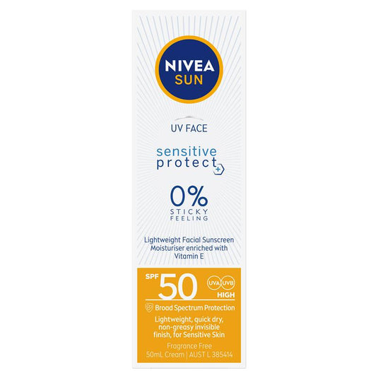 NIVEA Sun SPF 50 UV Face Sensitive 50ml