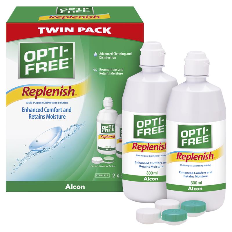 Load image into Gallery viewer, Opti Free Replenish Twin Pack 2 x 300mL
