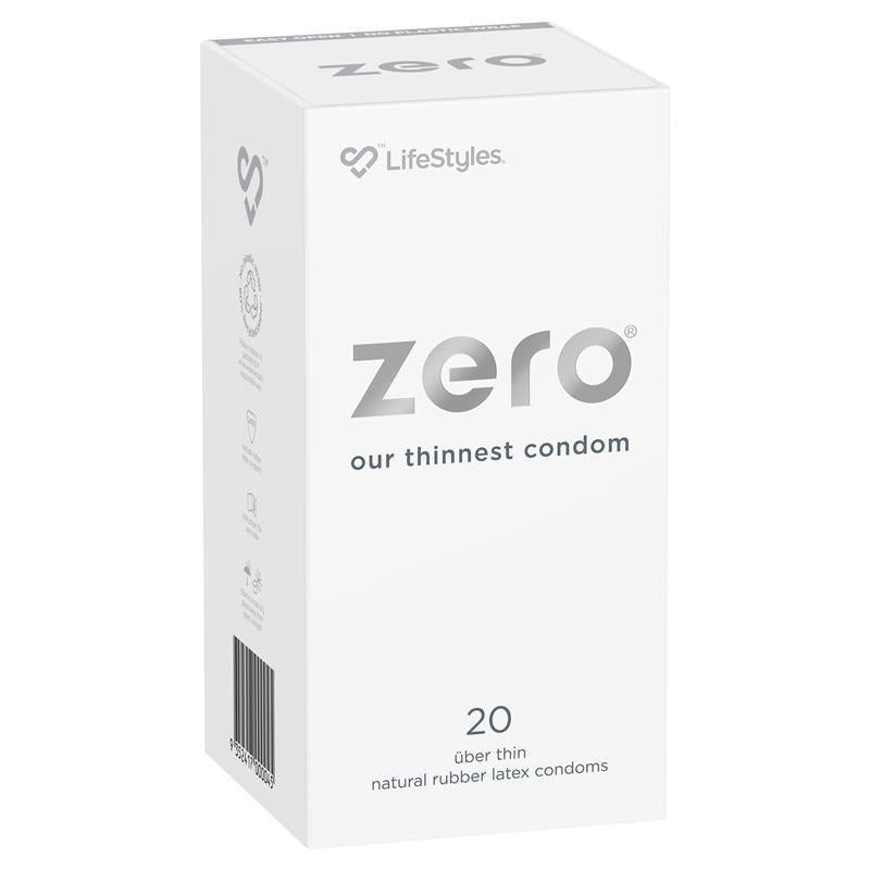 Load image into Gallery viewer, LifeStyles Zero Condoms 20 Pack
