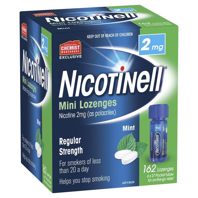 Load image into Gallery viewer, Nicotinell Mini 2mg 162 Lozenges
