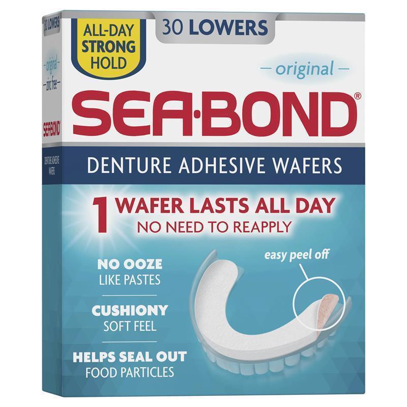 Load image into Gallery viewer, Sea Bond Denture Adhesive Lowers 30
