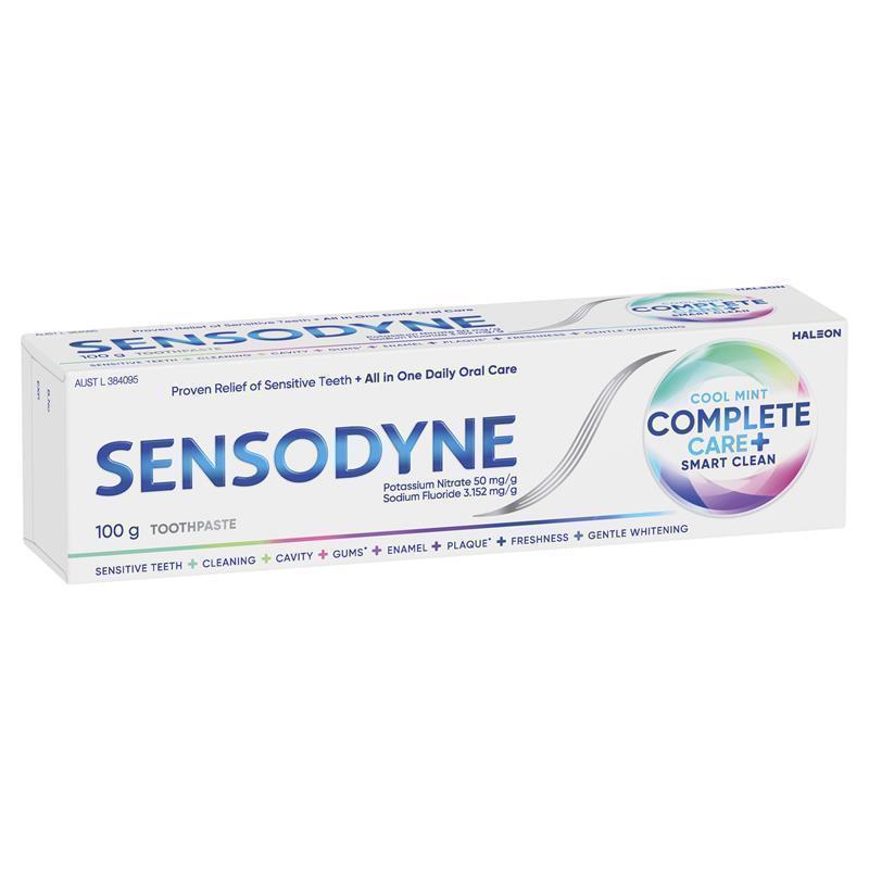 Load image into Gallery viewer, Sensodyne Toothpaste Complete Care + Smart Clean Cool Mint 100g
