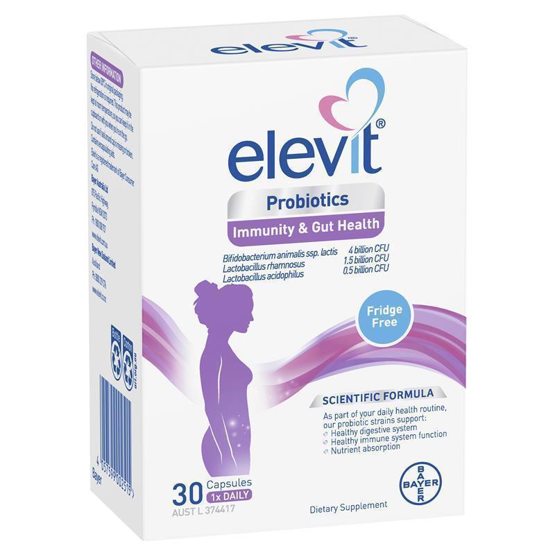 Load image into Gallery viewer, Elevit Probiotics Immunity &amp; Gut Health 30 Capsules
