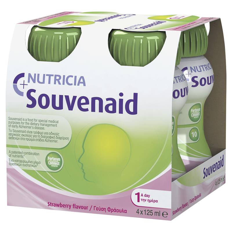Load image into Gallery viewer, Souvenaid Strawberry 125ml 4 Pack

