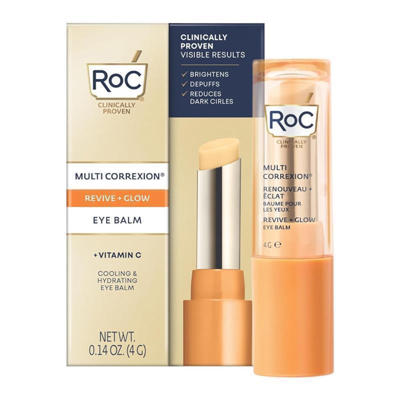 Load image into Gallery viewer, RoC Multi Corrextion Revive + Glow Vitamin C Eye Balm 4g
