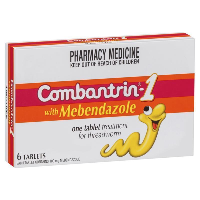 Load image into Gallery viewer, Combantrin -1 Threadworm Tablets 6 Pack
