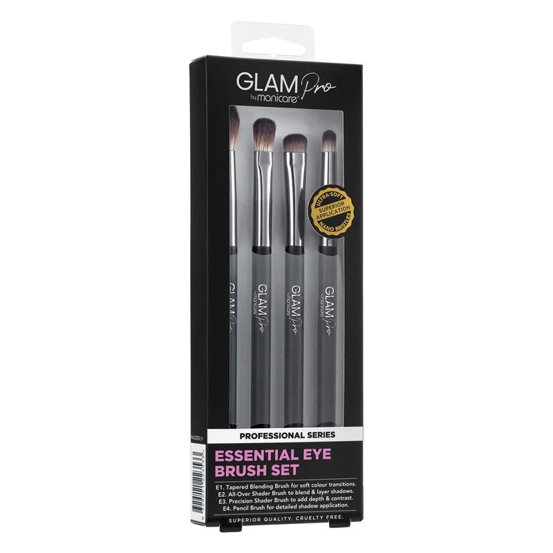 Load image into Gallery viewer, Glam By Manicare Pro Essential Eye Brush Set
