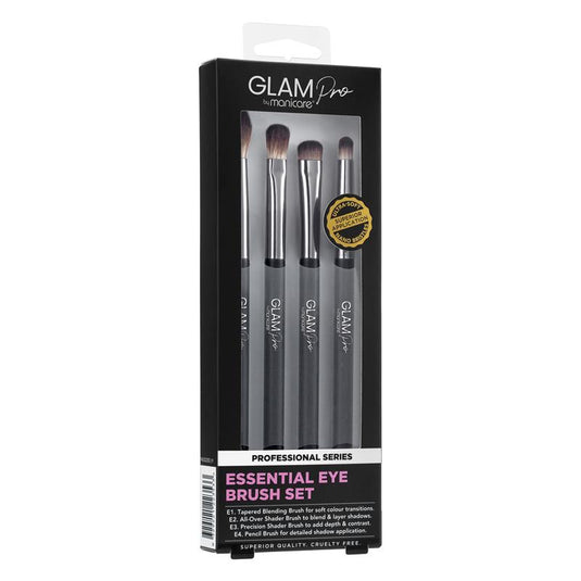 Glam By Manicare Pro Essential Eye Brush Set