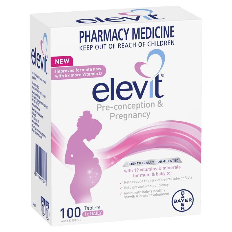 Load image into Gallery viewer, Elevit Pre-conception &amp; Pregnancy 100 Tablets

