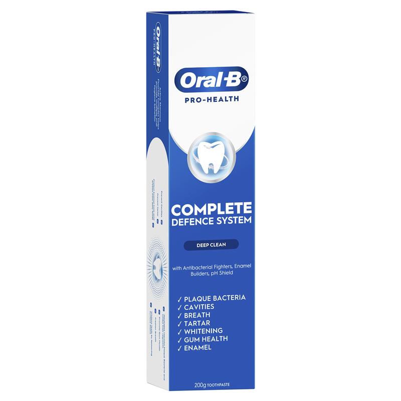 Load image into Gallery viewer, Oral B Toothpaste Pro Health Complete Defence System Deep Clean 200g

