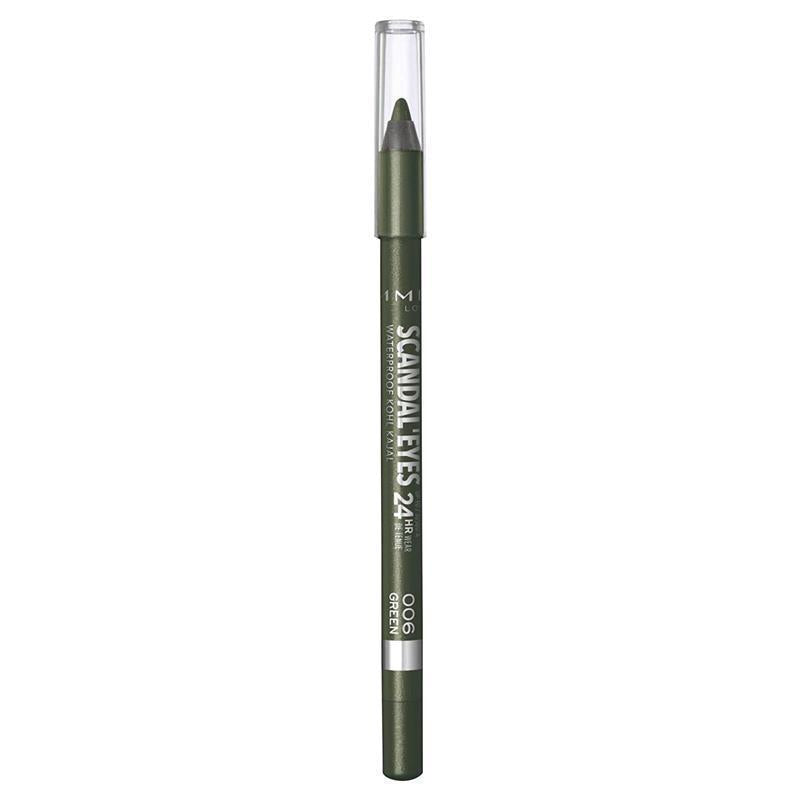 Load image into Gallery viewer, Rimmel Scandaleyes Waterproof Eyeliner Green
