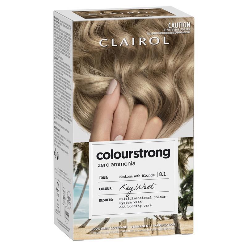 Load image into Gallery viewer, Clairol Colour Strong Kit 8.1 Medium Ash Blonde
