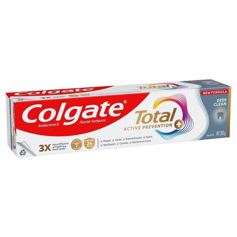 Load image into Gallery viewer, Colgate Toothpaste Total Active Prevention Deep Clean 200g
