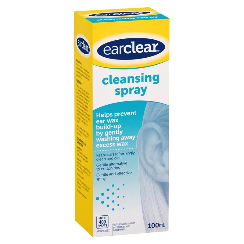 Load image into Gallery viewer, EarClear Cleansing Spray 100mL – Prevents Ear Wax Build-up &amp; Keeps Ears Clean
