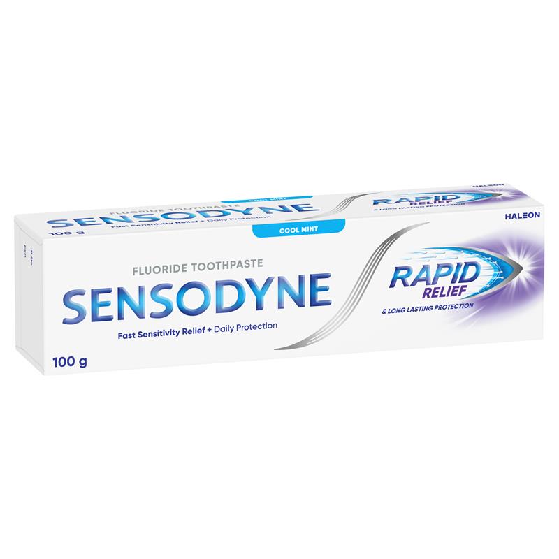Load image into Gallery viewer, Sensodyne Sensitive Teeth Pain Rapid Relief Toothpaste 100g
