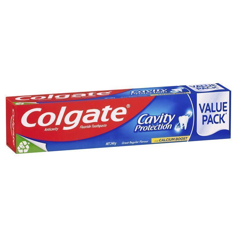 Load image into Gallery viewer, Colgate Toothpaste Cavity Protection Great Regular Value Pack 240g
