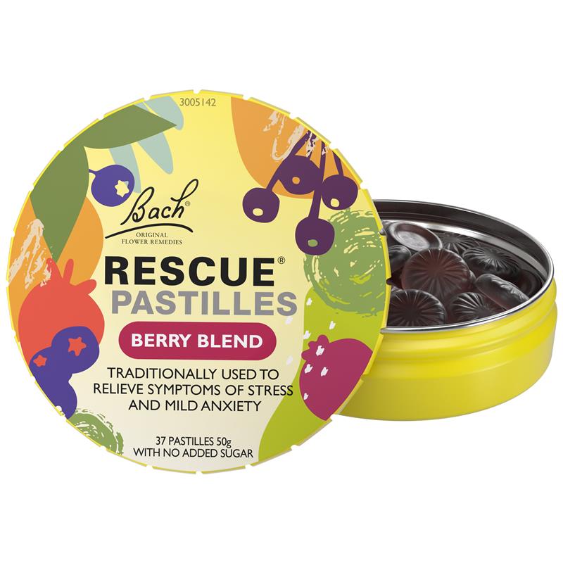 Load image into Gallery viewer, Rescue Remedy Pastilles Berry Blend 50g
