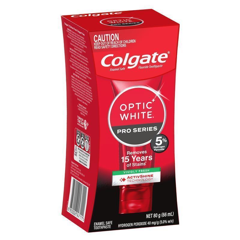 Load image into Gallery viewer, Colgate Toothpaste Optic White Pro Series Vividly Fresh 5% 80g
